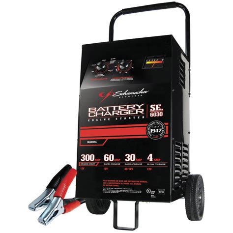 Demonstration of the schumacher sc1303 battery charger. Schumacher Heavy-Duty Manual Battery Charger by Schumacher ...
