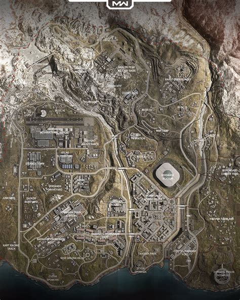 Call Of Duty Warzone Map Guide Landing Spots Best