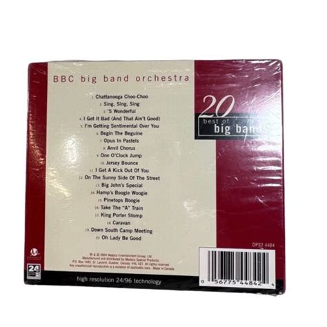 20 Best Of Big Bands By Bbc Big Band Cd Jan 2004 Madacy For Sale
