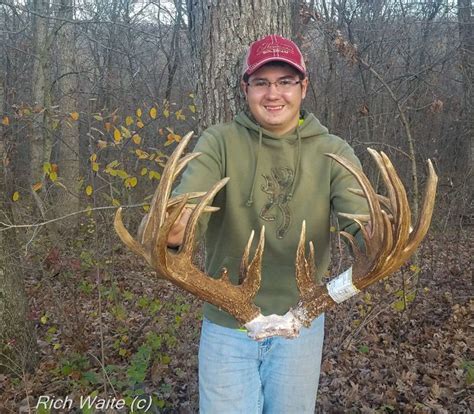 World Record Buck Taken In 2016 In Iowa By 15 Year Old With A Bow The