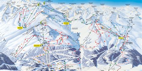 Piste map of sölden ski resort located in the tyrol region of austria. Solden resort and piste maps