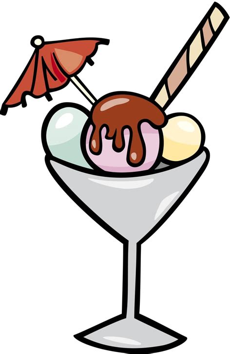 ice cream clip art cartoon illustration stock image vectorgrove royalty free vector images