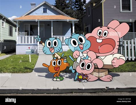The Amazing World Of Gumball Top Row From Left Gumball Watterson
