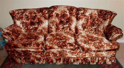 it came from the 70s the story of your grandma s weird couch floral couch vintage couch
