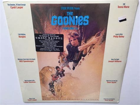 The Goonies Original Motion Picture Soundtrack Sealed Lp Etsy Vinyl