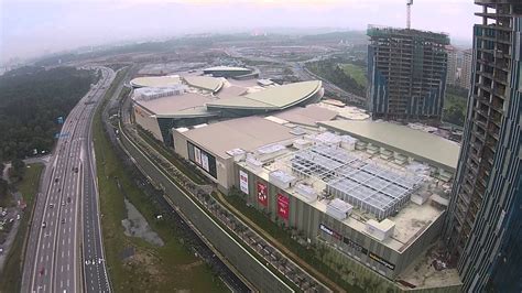 Ioi city mall, a brand new lifestyle & entertainment regional mall, supported by more than 7,200 car park bays over 3 basement levels, with 4 levels of 350 specialty shops including gsc, parkson & homepro. Ioi City mall sky areal view hit the cloud. - YouTube