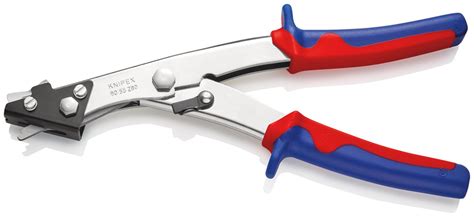 Knipex 90 55 280 Sheet Metal Nibbler With Multi Component Grips 280 Mm