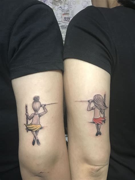 Best Friend Matching Best Friend Tattoos Friendship Tattoos Tattoos