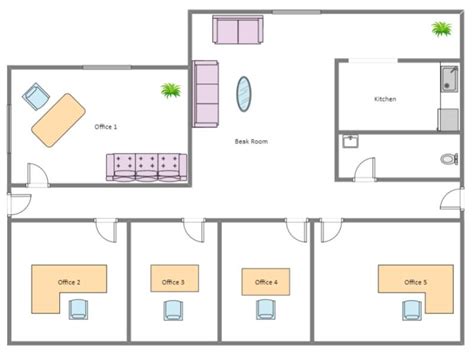 Office Layout Types Examples And Tips Edrawmax Online