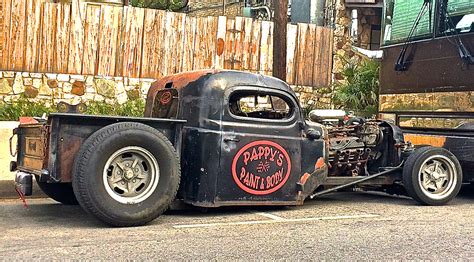 Pappys Rat Rod Pickup On S Congress Ave Atx Car Pictures My Pics