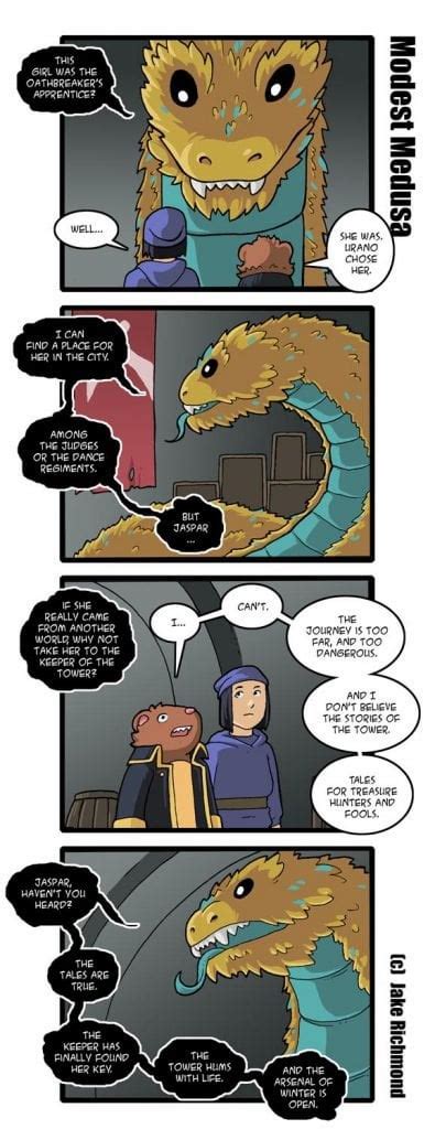 The Arsenal Of Winter Modest Medusa R Webcomics