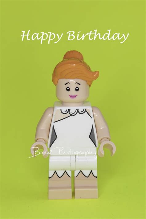 Lego Wilma Flintstone Birthday Card Numonday Birthday Cards Cards