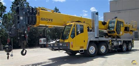 Grove Tms800e 80 Ton Telescopic Boom Hydraulic Truck Mounted Crane For