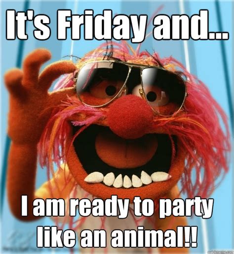 Some energetic guy expressing how i really feel when it's friday. 37 Friday Party Meme That Make You Smile - Picss Mine