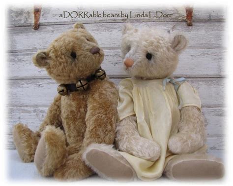 Sweet Pair Of Teds From Linda L Dorr Of Adorrablebears Photo Courtesty Of Linda L Dorr
