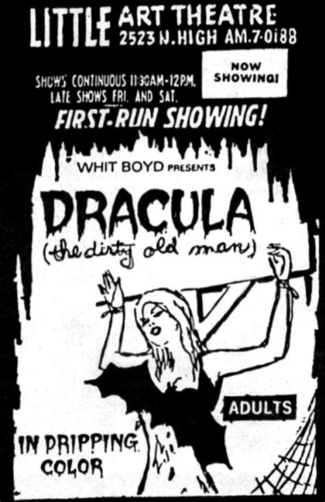 Dracula The Dirty Old Man Alamo 100