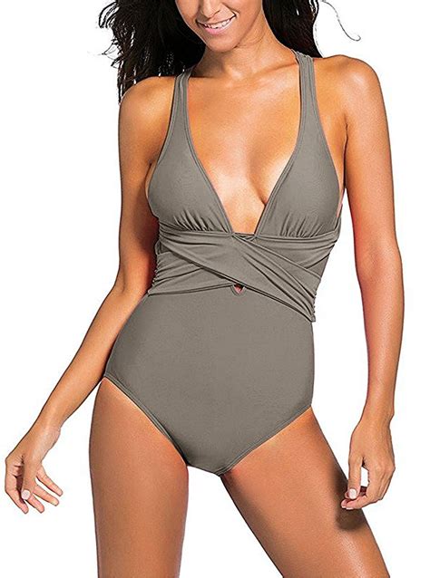 Women S Clothing Swimsuits Cover Ups Racing Women Sexy V Neck