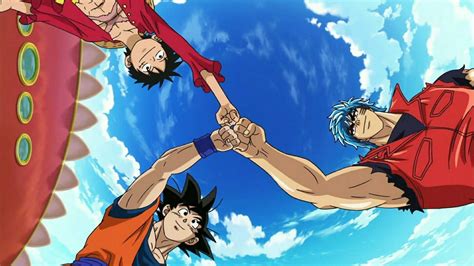 One Piece Dragon Ball Z And Toriko Crossover Episode Finally Set To