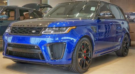 New 2020 Range Rover Svr In Blue Land Rover Forums Land Rover