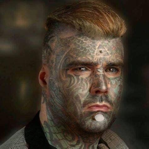 Britains Most Tattooed Mans Body Rejects Knuckle Duster Implant