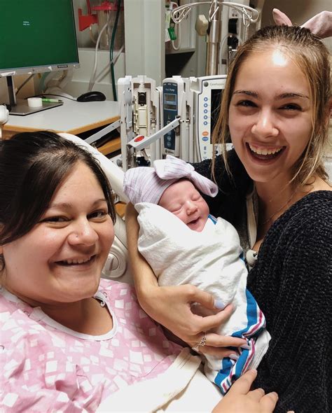 General Hospitals Haley Pullos Shows Off Her New Baby Niece