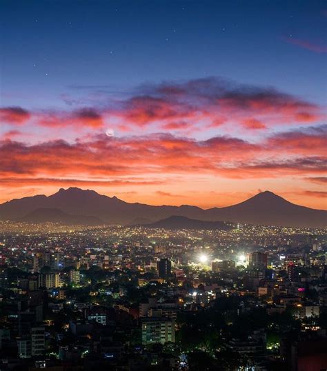 Asi las mañanas sin nada de contaminación en Ciudad de México