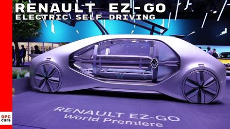 Renault Ez Go Electric Autonomous Self Driving Ride Hailing Concept