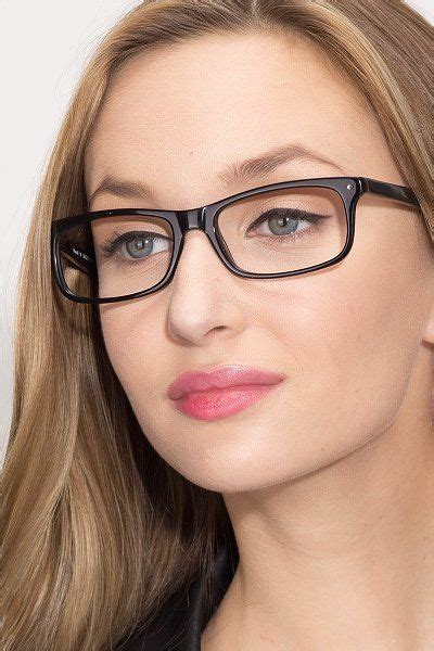 Mandi Rectangle Black Full Rim Eyeglasses Eyebuydirect Eyeglasses