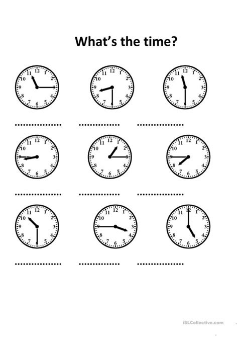 time worksheets worksheets
