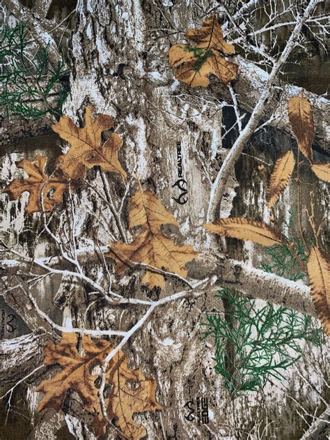 Realtree Forest Timber Hunting Camo Print 12 Yard Cotton Etsy