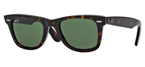 Ray Ban Rb2140 Original Wayfarer Prescription Sunglasses Tortoise Black