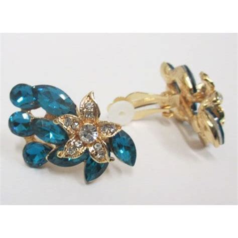 Shop our boucle fabric today! boucle d'oreille clip fleur fantaisie grossiste bijoux ...