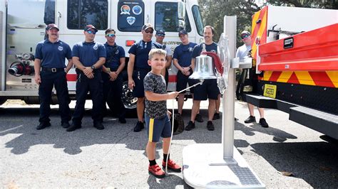 Florida boy celebrates end of cancer treatment, with local first