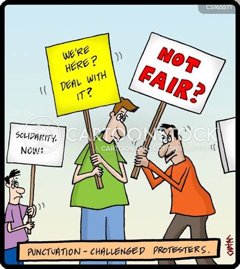 Demonstration Cartoons And Comics Funny Pictures From Cartoonstock