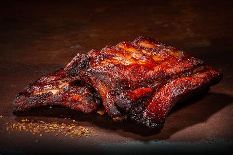 Fertig Marinierte Spareribs Im Backofen