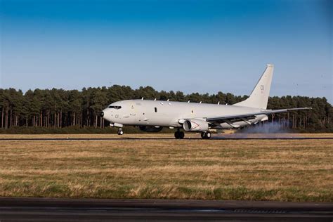 First Raf P 8a Poseidon Arrives In The Uk Military Aviation Review