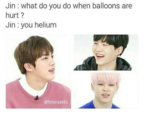 What are some funny (clean) bts memes that make you laugh. just look at jimins face hahaha lol//shabia | Jin dad ...