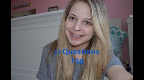 13 Questions Tag YouTube