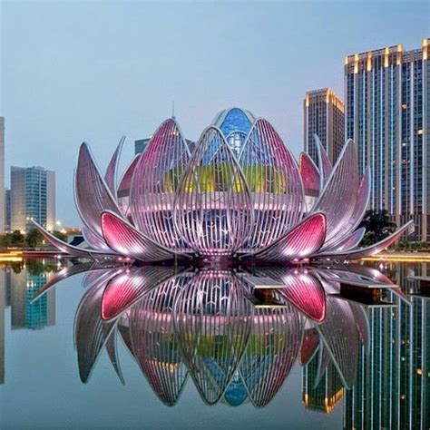 The Lotus Building In Wujin China Amusing Planet