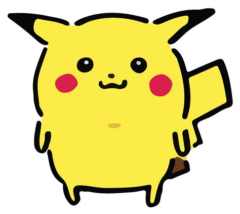 Cute Pikachu Pokemon Go T Sticker Etsy