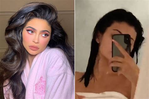 kylie jenner natural hair who magazine