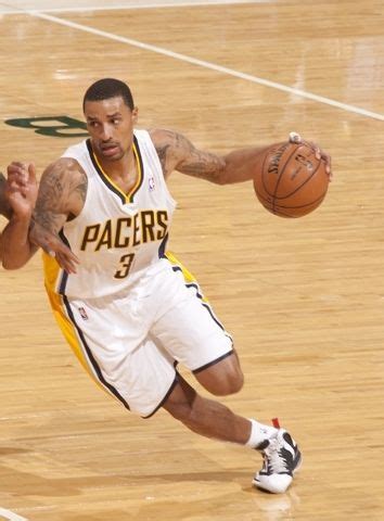 George Hill George Hill Nba Stars Indiana Pacers Hills Basketball Court