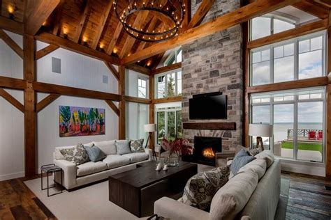 18 Timber Frame Homes That Make You Want To Stay Inside Timber Frame
