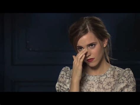 Emma Watson Gets Upset And Stops The Interview Youtube
