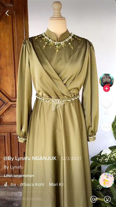 Pin By Nadia On Muslimah Fashion Outfits In Gaun Sederhana