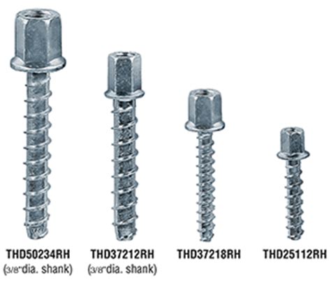 These pictures of this page are about:threaded rod concrete anchors. Titen HD®Threaded Rod Hanger for Cracked and Uncracked ...
