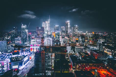 City, skyline hd wallpaper posted in mixed wallpapers category and wallpaper original resolution is 3840x2400 px. Wallpaper : Los Angeles, USA, city lights, cityscape ...