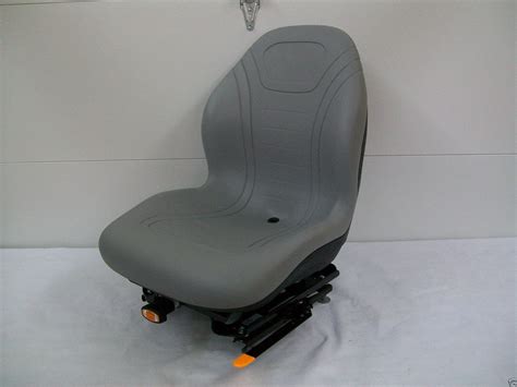 gray suspension seat hustler exmark toro bobcat bunton dixie chopper ztr hx seat