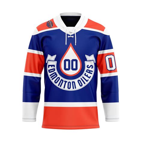 Nhl Edmonton Oilers Blue 2023 Heritage Classic Hockey Jersey Floda Shop
