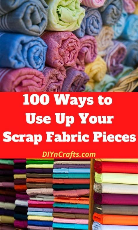 Cool Scrap Fabric Projects Upcycle Leftovers Diy Crafts